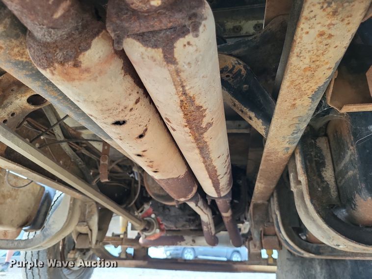 image for item LS9770 1986 Chevrolet C60  dump flatbed truck