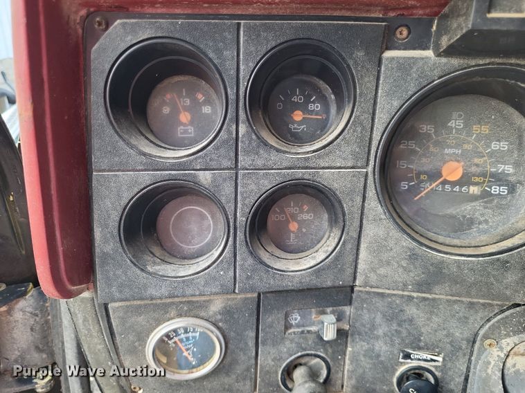 image for item LS9770 1986 Chevrolet C60  dump flatbed truck