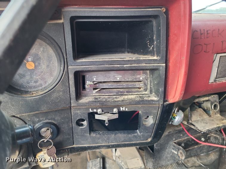 image for item LS9770 1986 Chevrolet C60  dump flatbed truck