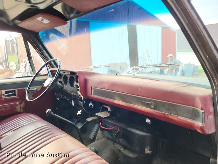 image for item LS9770 1986 Chevrolet C60  dump flatbed truck