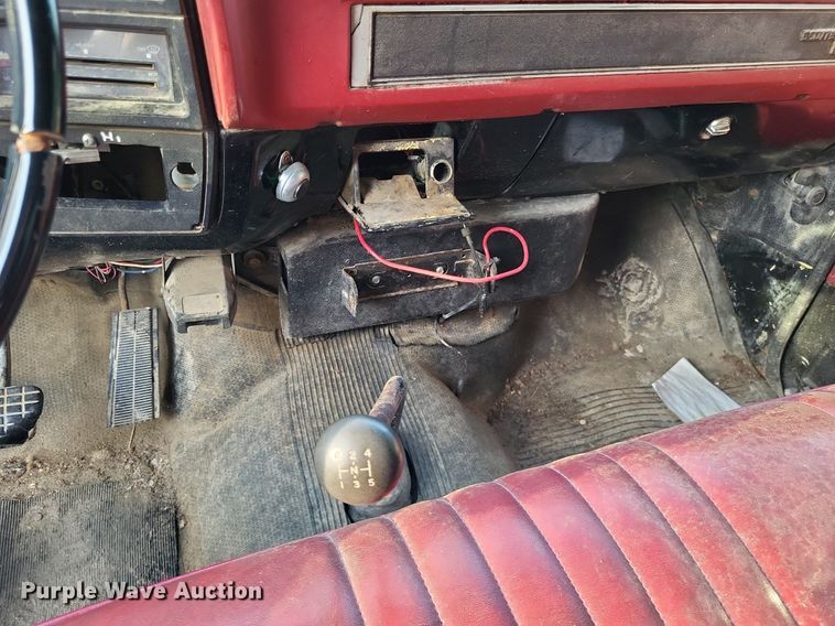 image for item LS9770 1986 Chevrolet C60  dump flatbed truck