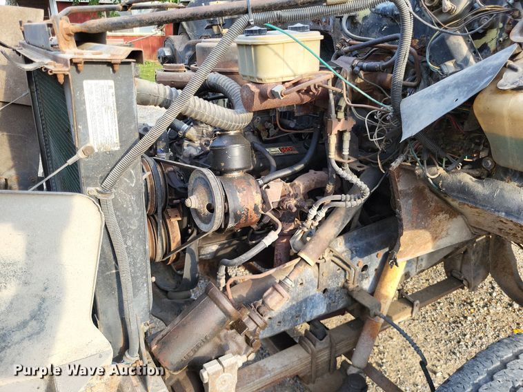 image for item LS9770 1986 Chevrolet C60  dump flatbed truck