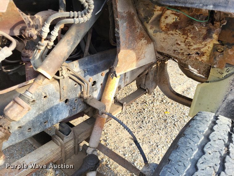 image for item LS9770 1986 Chevrolet C60  dump flatbed truck