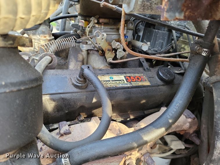 image for item LS9770 1986 Chevrolet C60  dump flatbed truck