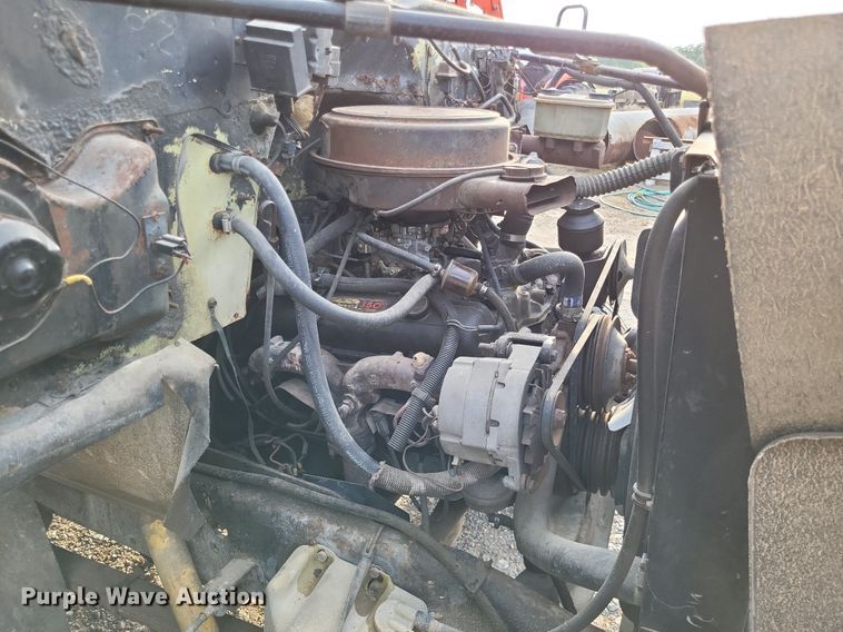 image for item LS9770 1986 Chevrolet C60  dump flatbed truck