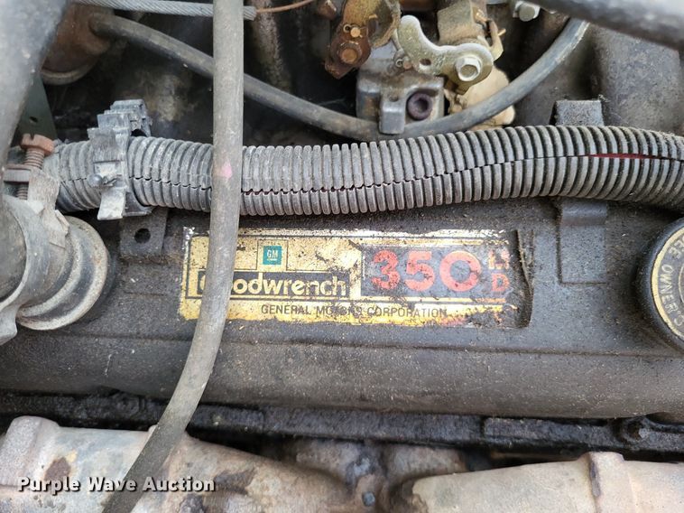 image for item LS9770 1986 Chevrolet C60  dump flatbed truck