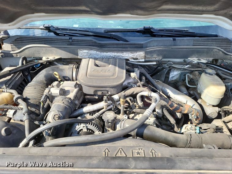 image for item LS9788 2016 Chevrolet Silverado 3500HD pickup truck cab and chassis