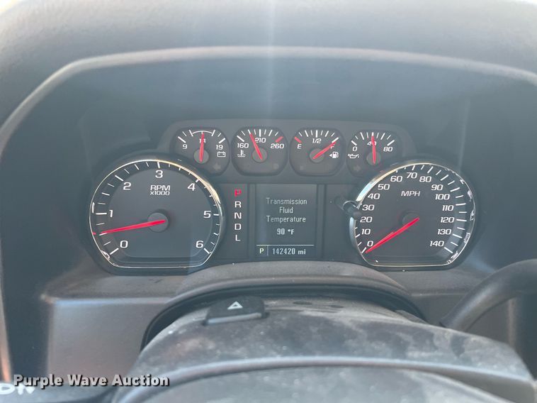 image for item LU9789 2018 Chevrolet Silverado 1500  Double Cab pickup truck