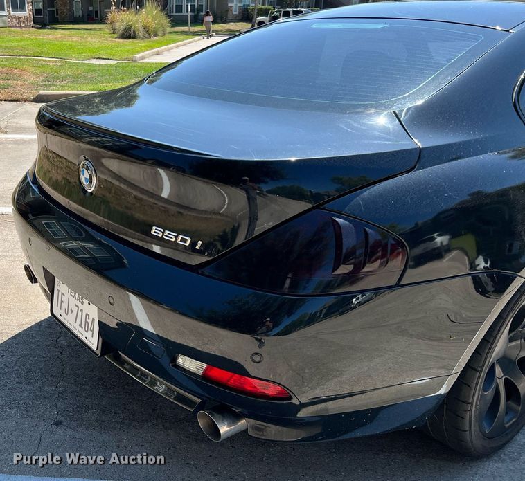 image for item LU9792 2007 BMW 650i