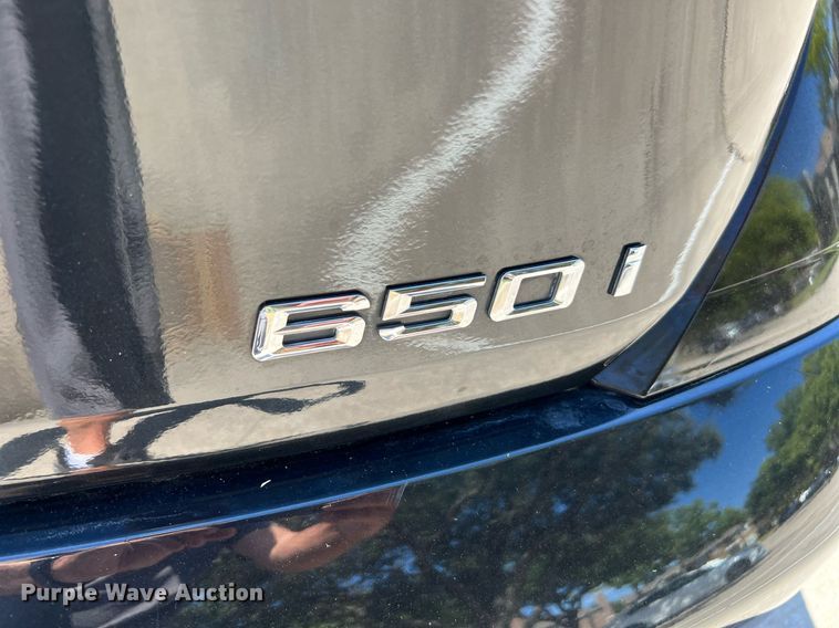 image for item LU9792 2007 BMW 650i