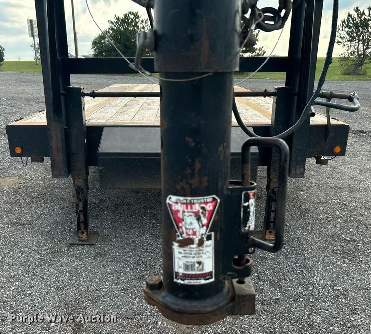 image for item LV9074 2013 Big Tex 14GN-20BK  equipment trailer