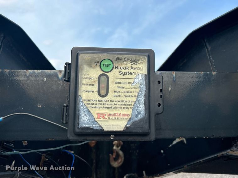 image for item LV9074 2013 Big Tex 14GN-20BK  equipment trailer