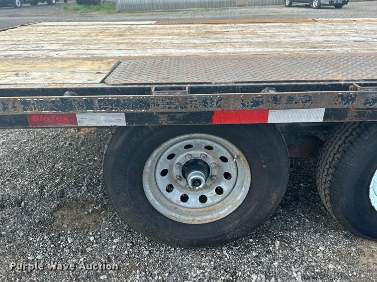 image for item LV9074 2013 Big Tex 14GN-20BK  equipment trailer