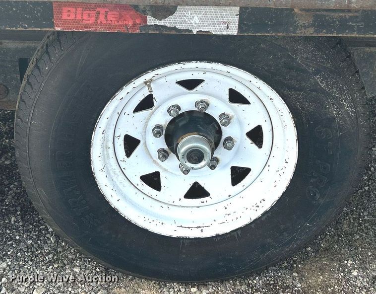 image for item LV9074 2013 Big Tex 14GN-20BK  equipment trailer