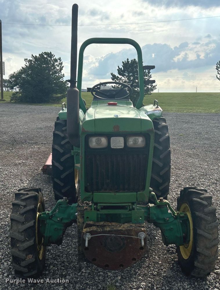 image for item LV9075 1985  John Deere 750  MFWD tractor