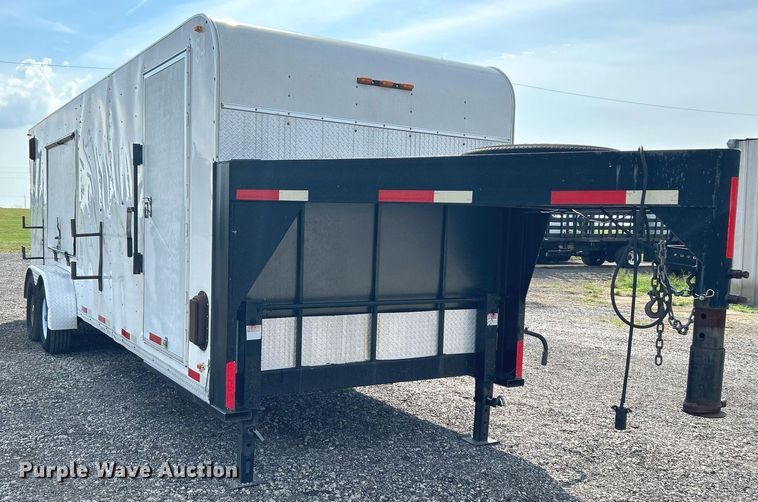 image for item LV9078 2015 C&W trailers 732VT7K2  enclosed cargo trailer