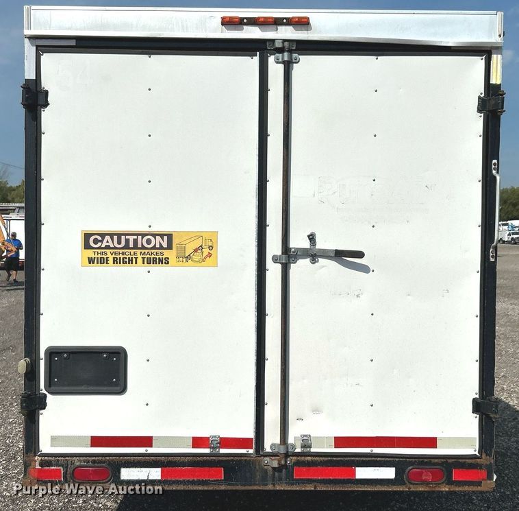 image for item LV9078 2015 C&W trailers 732VT7K2  enclosed cargo trailer