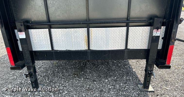 image for item LV9078 2015 C&W trailers 732VT7K2  enclosed cargo trailer