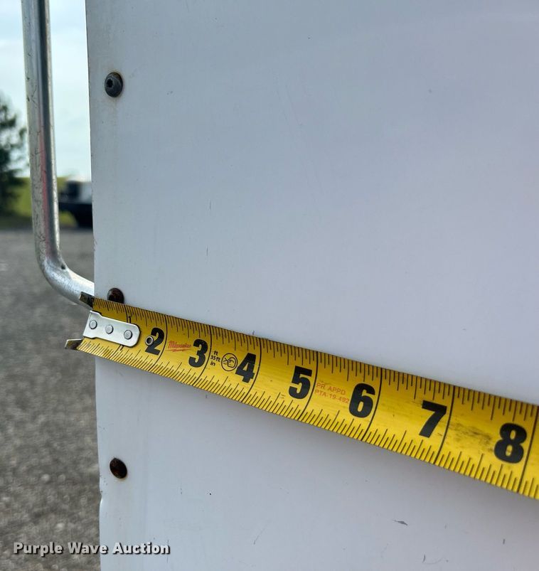 image for item LV9078 2015 C&W trailers 732VT7K2  enclosed cargo trailer