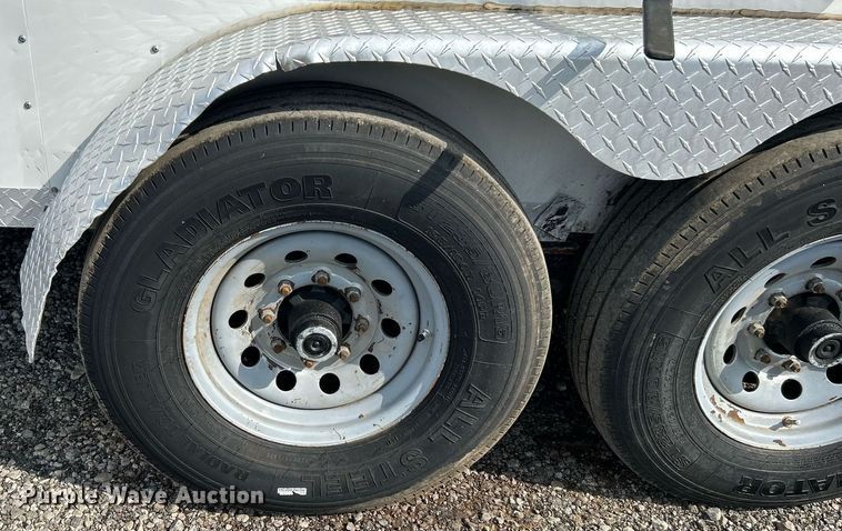 image for item LV9078 2015 C&W trailers 732VT7K2  enclosed cargo trailer