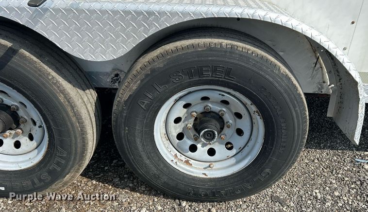 image for item LV9078 2015 C&W trailers 732VT7K2  enclosed cargo trailer