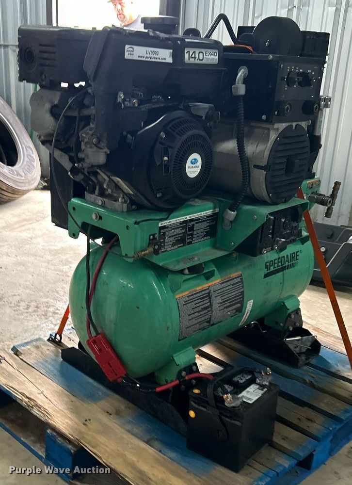 image for item LV9093 Speed Aire 15D802  welder/generator