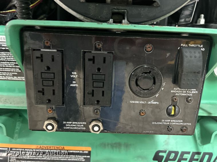 image for item LV9093 Speed Aire 15D802  welder/generator