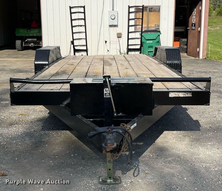 image for item LV9804 2007 Down To Earth DTE8220ER6B  utility trailer