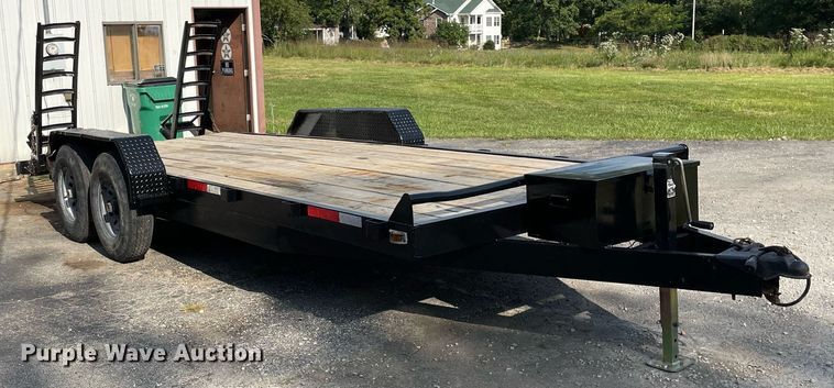 image for item LV9804 2007 Down To Earth DTE8220ER6B  utility trailer