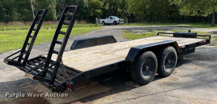 image for item LV9804 2007 Down To Earth DTE8220ER6B  utility trailer