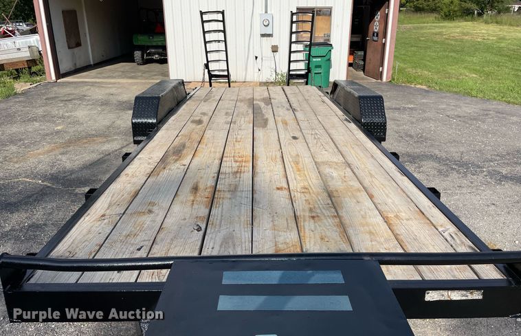 image for item LV9804 2007 Down To Earth DTE8220ER6B  utility trailer