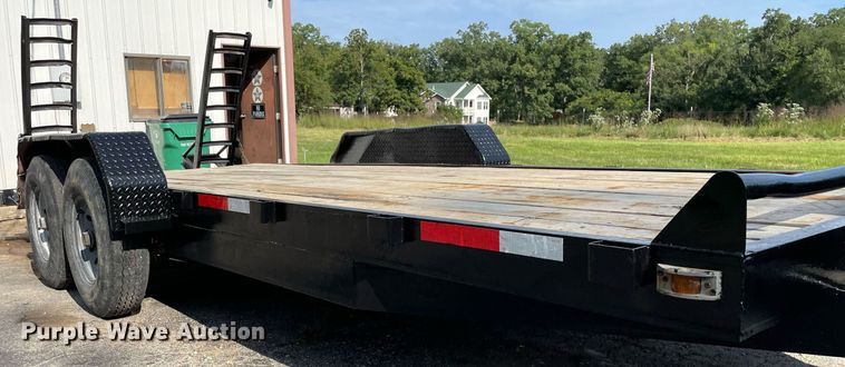 image for item LV9804 2007 Down To Earth DTE8220ER6B  utility trailer