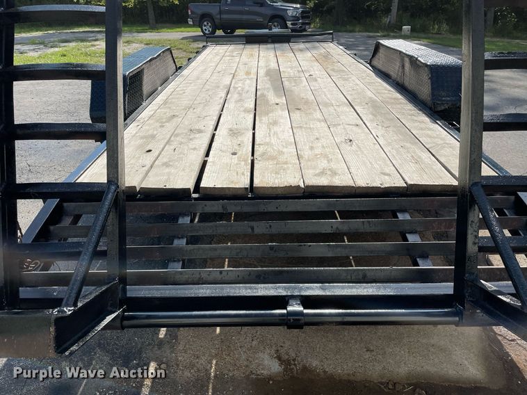 image for item LV9804 2007 Down To Earth DTE8220ER6B  utility trailer