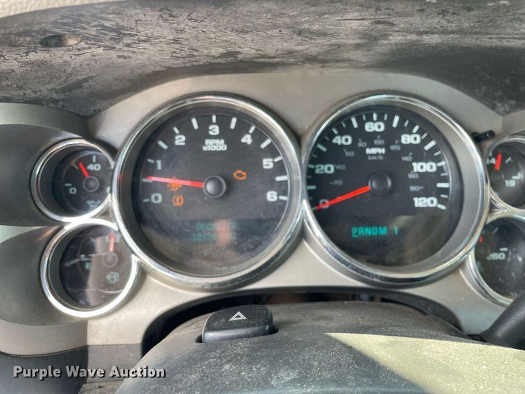 image for item LV9880 2009 Chevrolet  2500HD Ext. Cab pickup truck