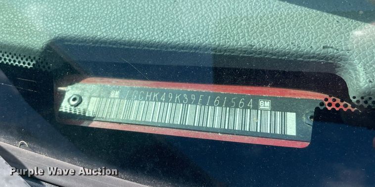 image for item LV9880 2009 Chevrolet  2500HD Ext. Cab pickup truck