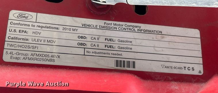 image for item LV9894 2010 Ford F250 Super Duty XL  pickup truck