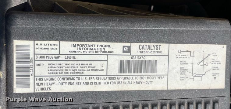 image for item LV9898 2001  Chevrolet Suburban  SUV