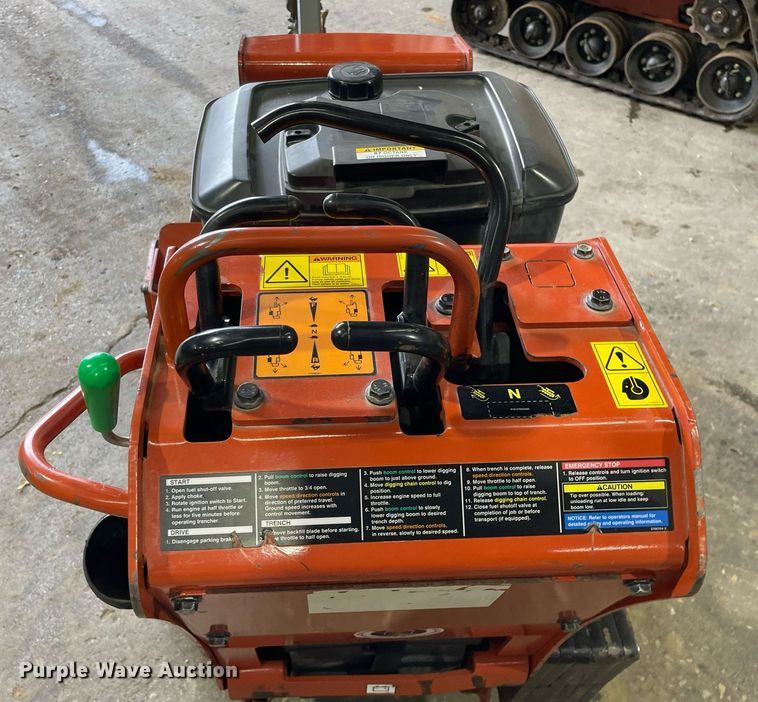 image for item LV9900 2016 Ditch Witch RT12  trencher