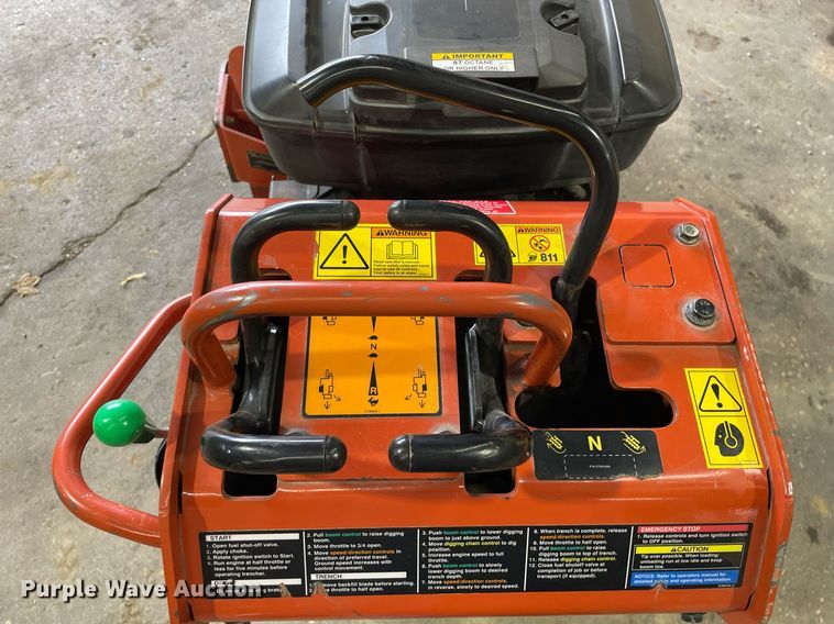 image for item LV9900 2016 Ditch Witch RT12  trencher