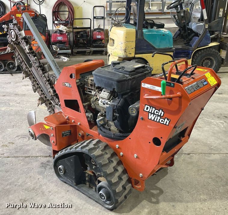 image for item LV9901 2020 Ditch Witch C16X  trencher