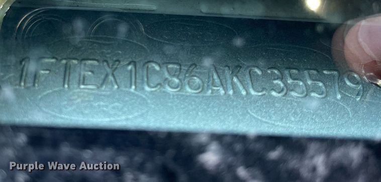 image for item LV9908 2010 Ford F150 XLT  SuperCab pickup truck