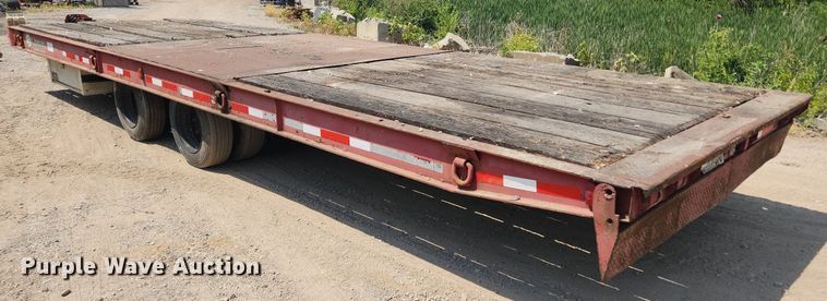 image for item LX9693 1994 Trail-Eze D20T28  tilt deck equipment trailer
