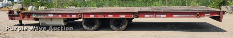 image for item LX9693 1994 Trail-Eze D20T28  tilt deck equipment trailer
