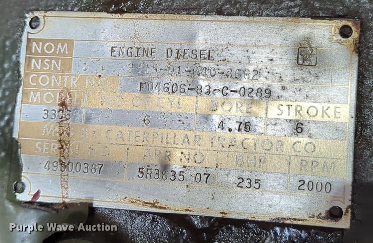 image for item LY9435 Libby MEP007B  generator