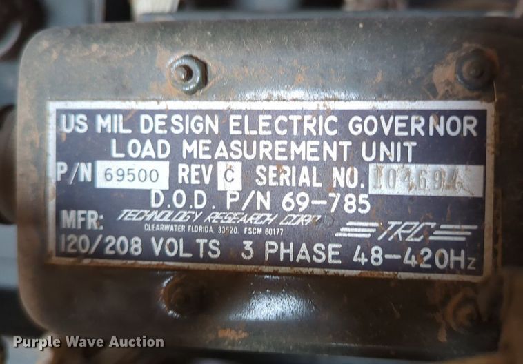 image for item LY9435 Libby MEP007B  generator