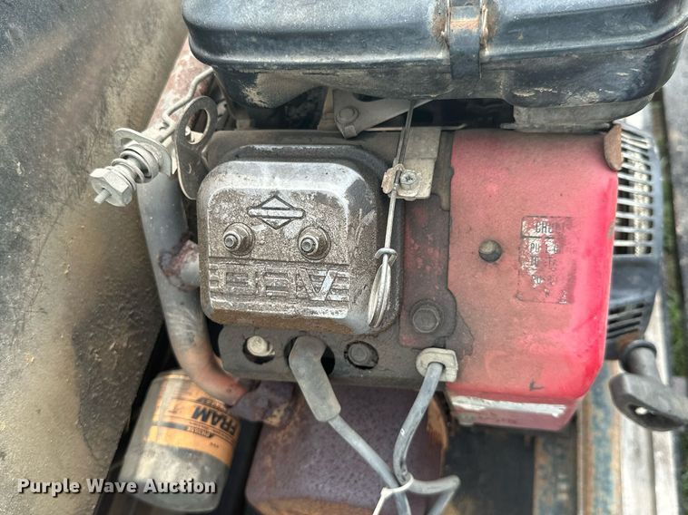 image for item MB9666 1998 Shop built  pressure washer trailer