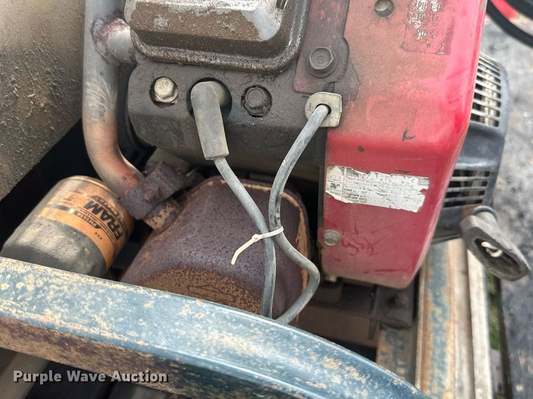 image for item MB9666 1998 Shop built  pressure washer trailer