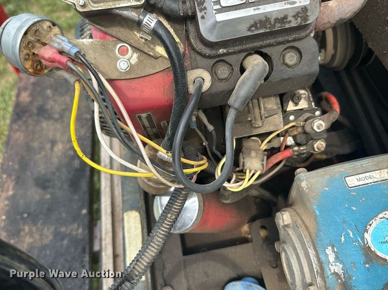 image for item MB9666 1998 Shop built  pressure washer trailer