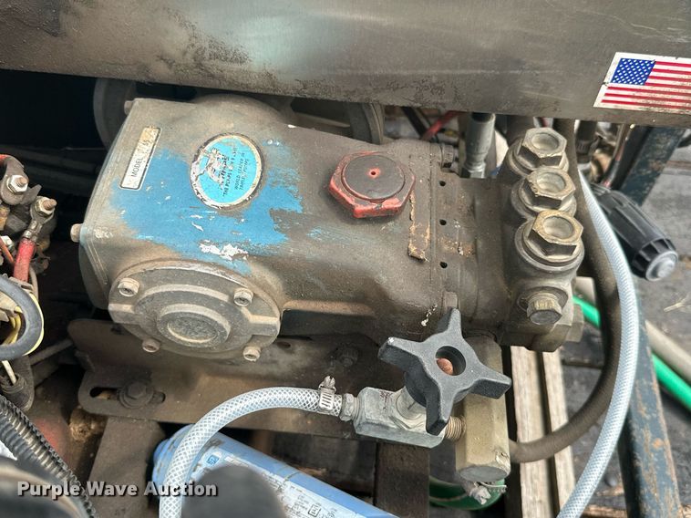 image for item MB9666 1998 Shop built  pressure washer trailer