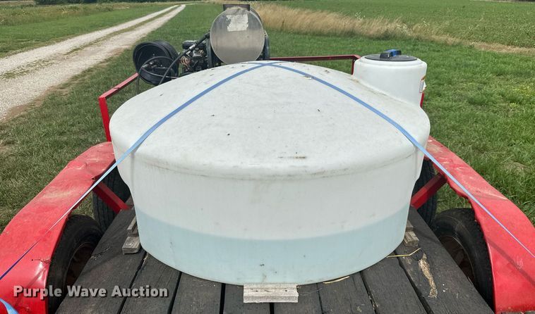 image for item MB9666 1998 Shop built  pressure washer trailer